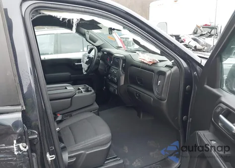 2022 Chevrolet Silverado 1500 4Wd Short Bed Custom из США, поврежденный, VIN 1GCPDBEK7NZ626236